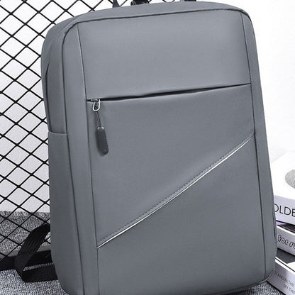 Sleek Minimalist Nylon Backpack Acalora