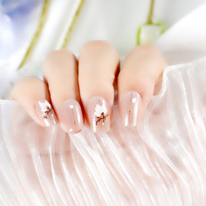 Artistic Floral Nail Wraps Acalora