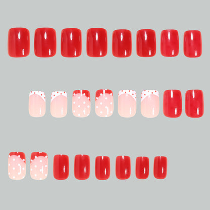 Creative French Tip Nail Art Set Acalora