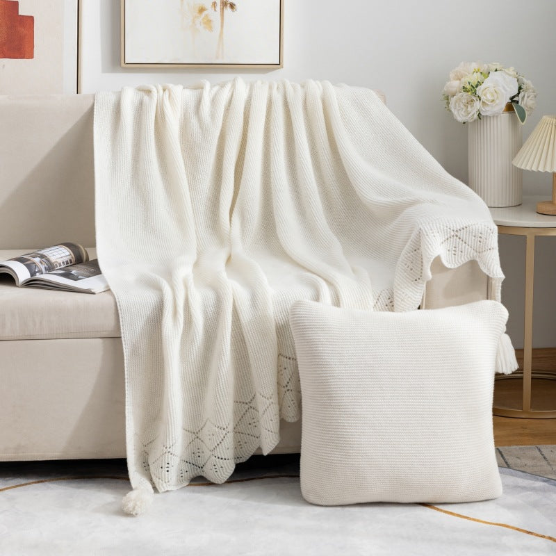Home Decorative Knit Throw Blanket