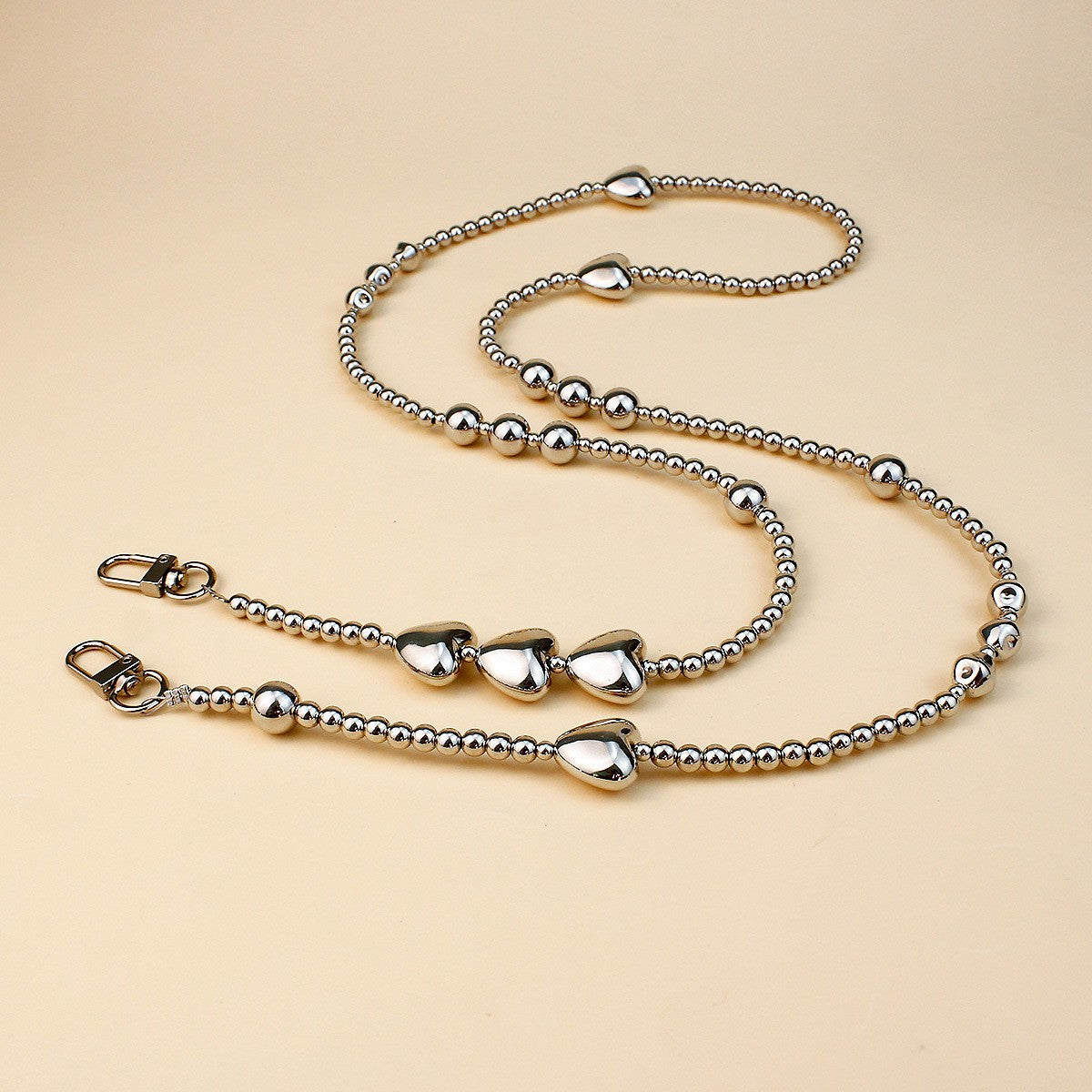 Stylish Pearl and Chain Necklace Acalora