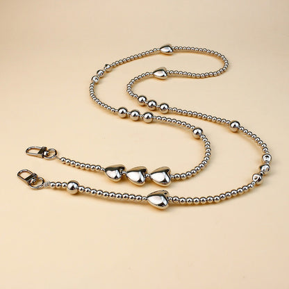 Stylish Pearl and Chain Necklace Acalora