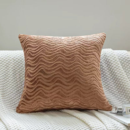 Decorative Textured Throw Pillow