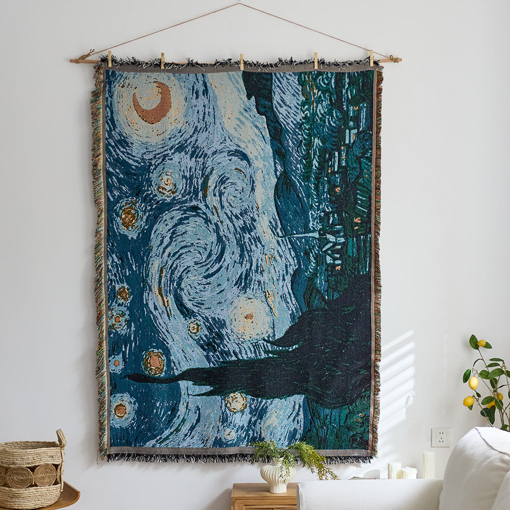 Artistic Woven Tapestry Wall Hanging