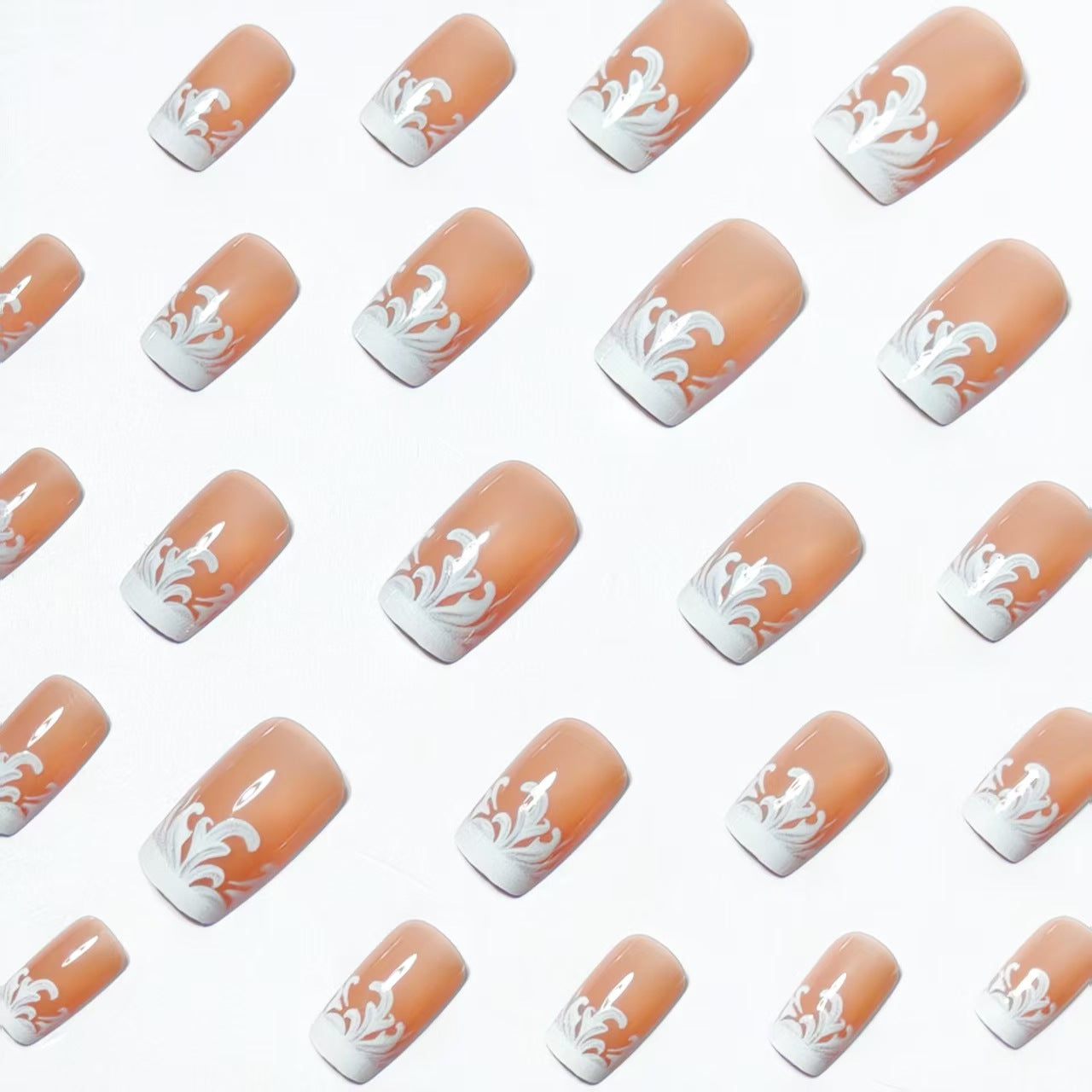Elegant French Tip Nail Art Designs Acalora