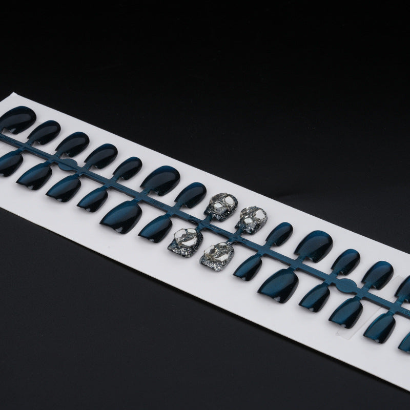 Premium Rhinestone-Studded Press-On Nail Set Acalora