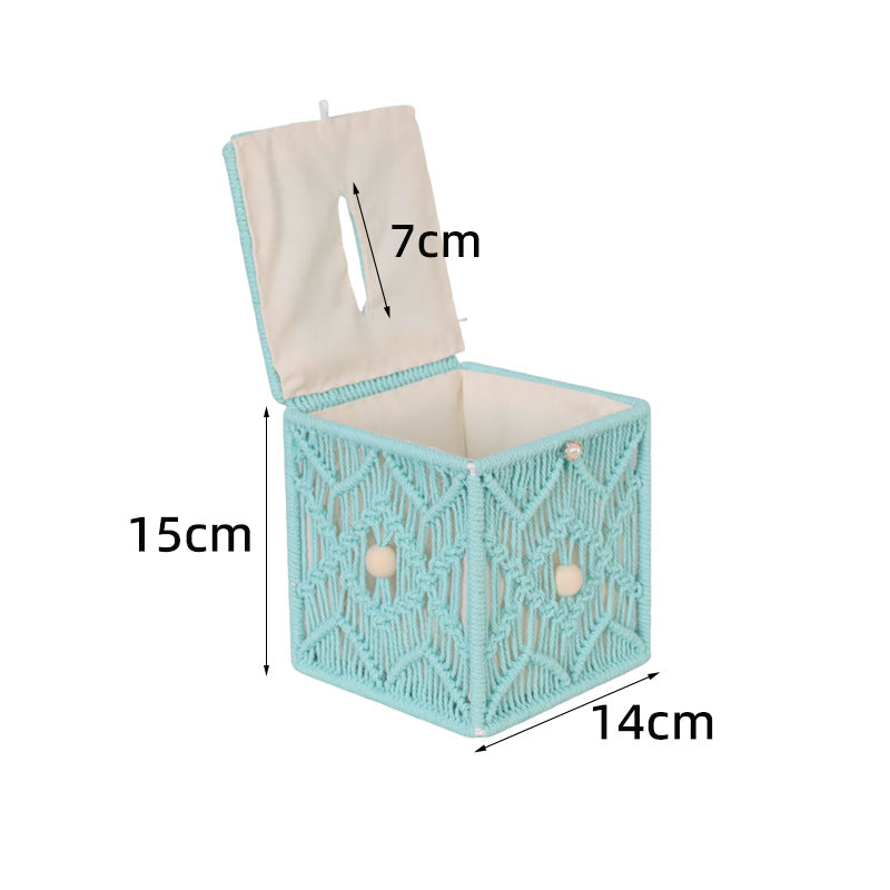 Macrame Storage Box Acalora