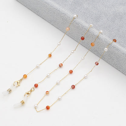 Elegant Multi-Color Eyewear Chain Acalora