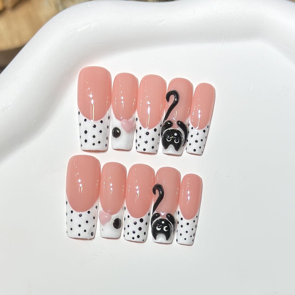 Cat-Themed Nail Art Set Acalora