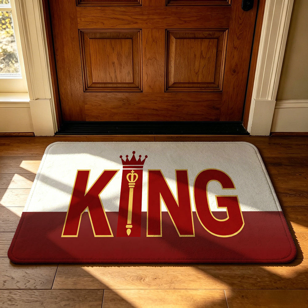 Unisex Tropical-Themed Decorative Doormat