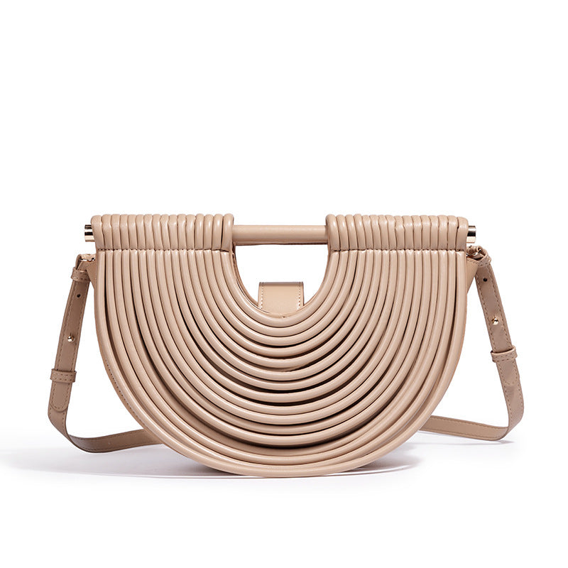 Structured Half-Circle Handbag Acalora