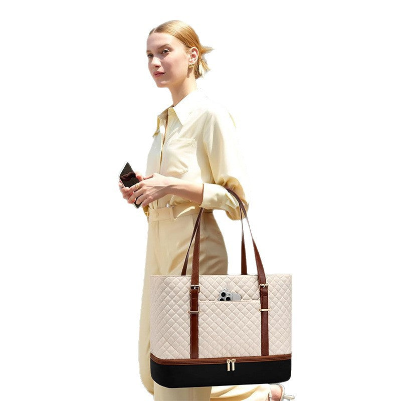 Insulated Lunch Tote with Multi-Pocket Design Acalora