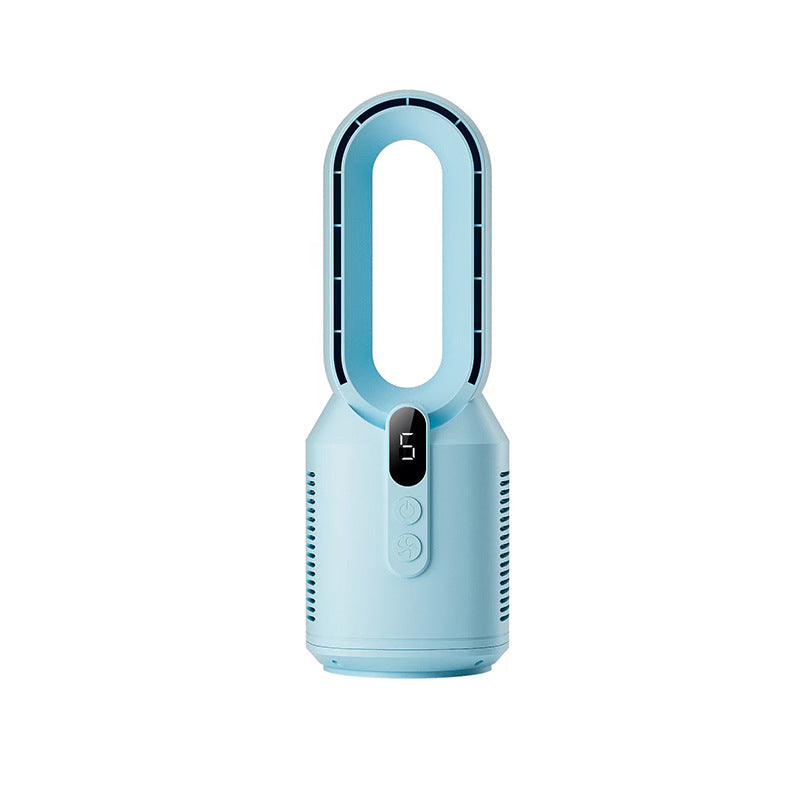 Cooling bladeless tower fan with HEPA air purifier and LED display Brehn