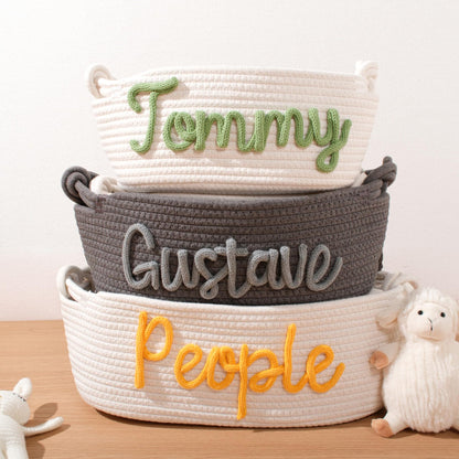 Playful Storage Basket in Bunny Design Acalora