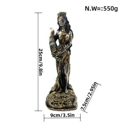 Elegant statue of Justitia in artistic details Acalora