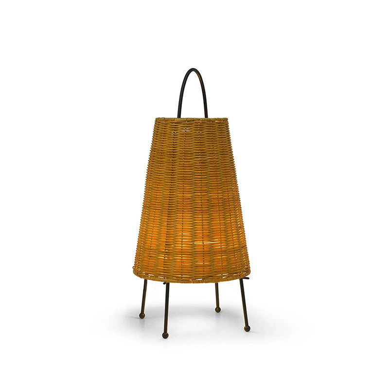 Portable Rattan Lantern Acalora