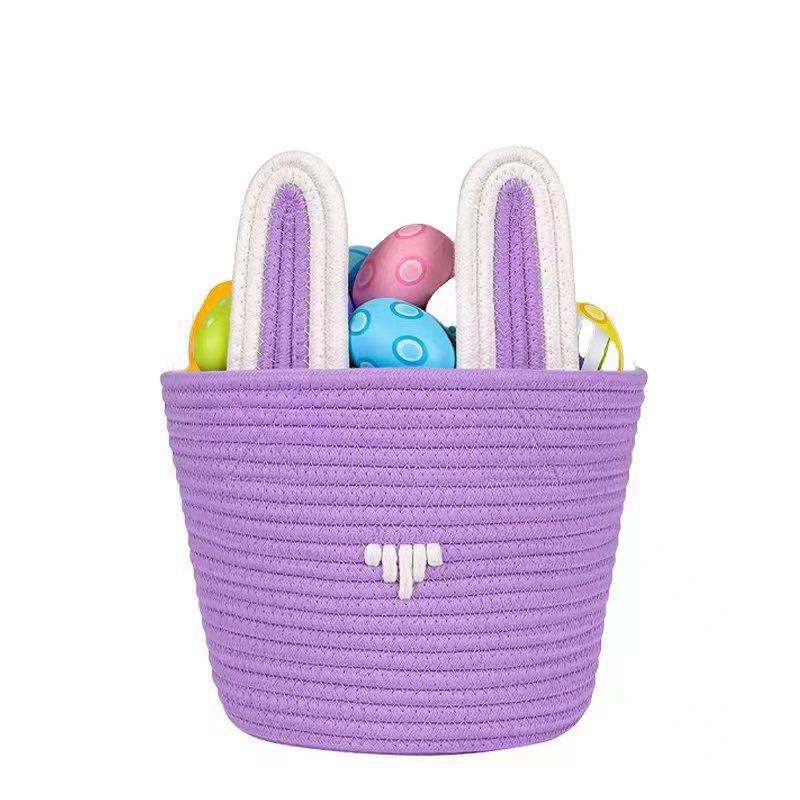 Playful Storage Basket in Rabbit Design Acalora