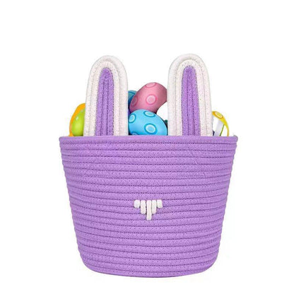 Playful Storage Basket in Rabbit Design Acalora