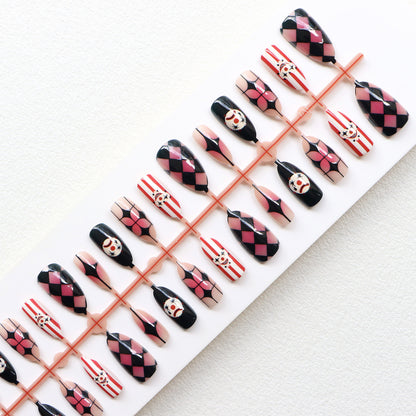 Whimsical Artistic Press-On Nail Set Acalora