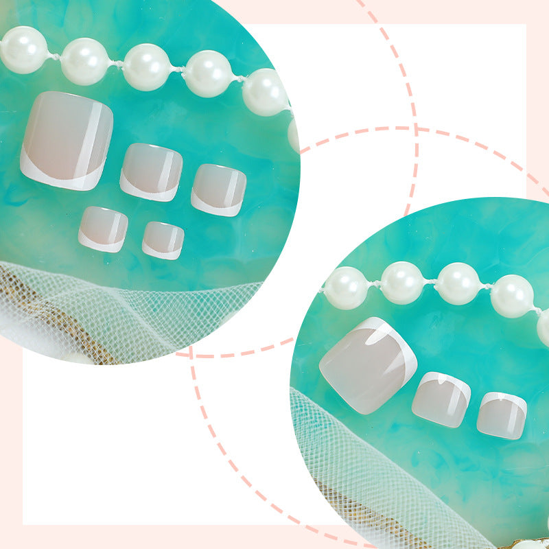 Elegant Square Press-On Nail Set Acalora