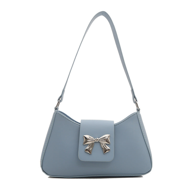 Stylish Bow Accent Handbag Acalora