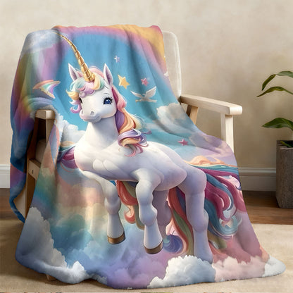 Unisex Personalized Throw Blanket
