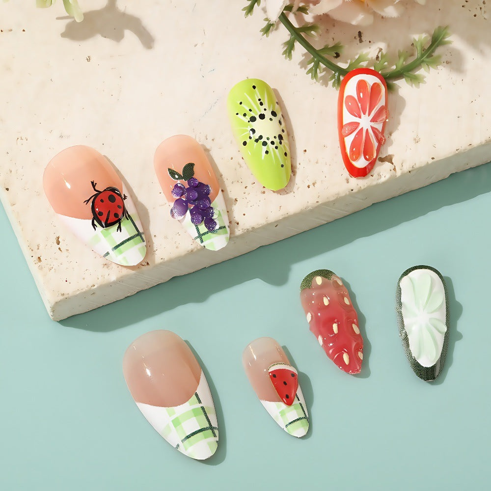 Creative and cheerful art nails Acalora