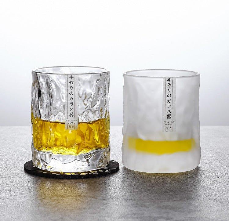 Japanese Edo Kiriko Glacier Whisky Glasses | Brehn