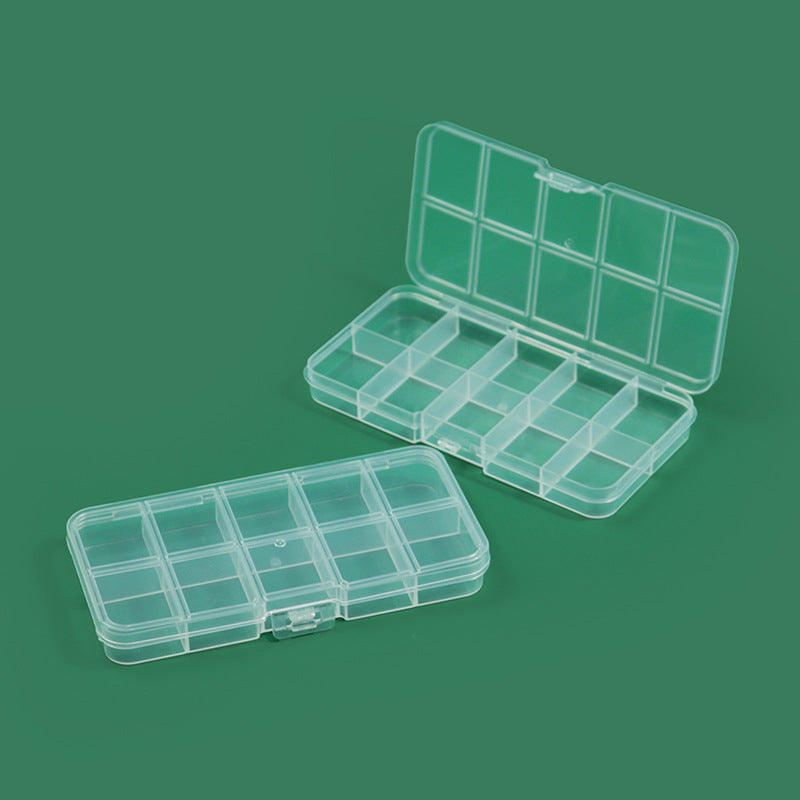 Modular Transparent Multi-Compartment Storage Case Acalora