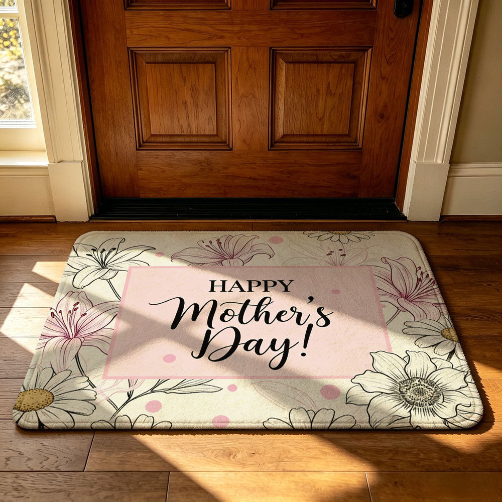 Unisex Artistic Geometric Welcome Mat