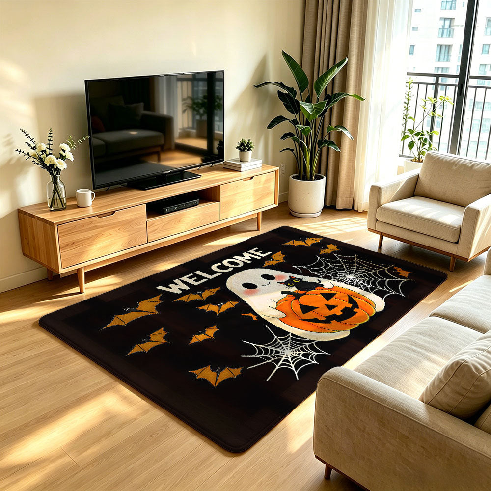 Unisex Artistic Cat Print Area Rug