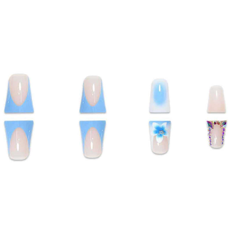 Artistic Long Press-On Nail Extensions Acalora