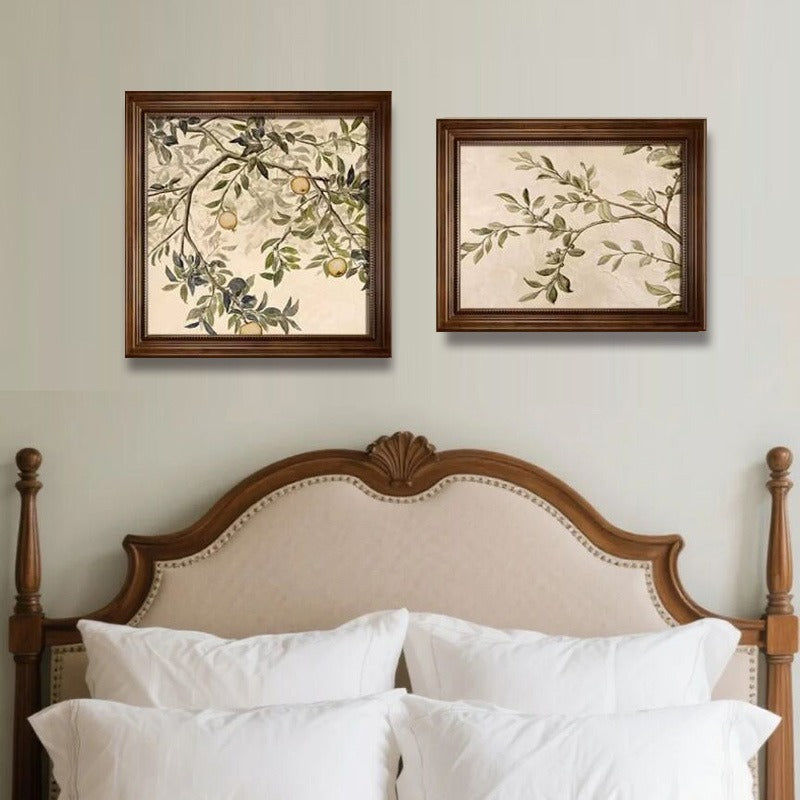 Vintage Botanical Art Set