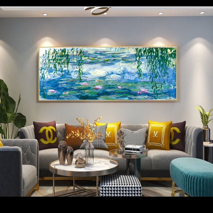Large Landscape Framed Canvas Art
