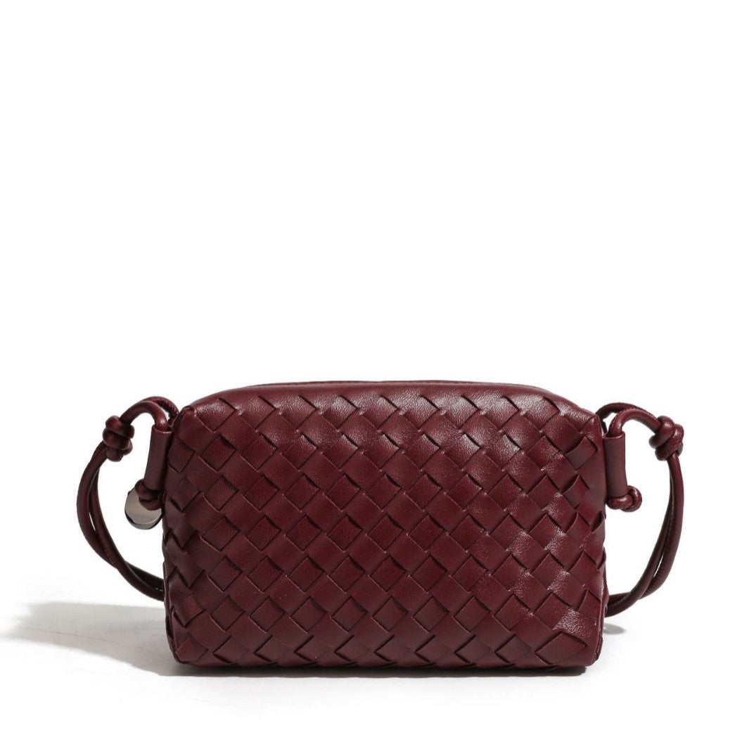 Stylish Woven Crossbody Purse Acalora