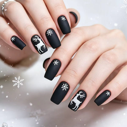 Artistic Holiday-Themed Nail Art Acalora