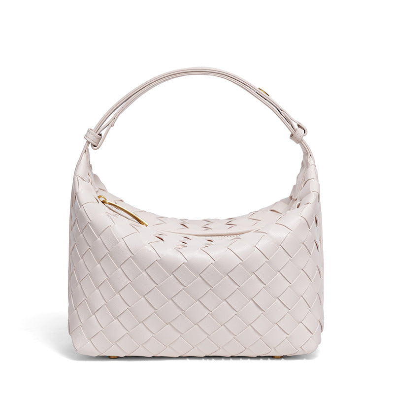 Handmade Woven Leather Mini Bag Acalora