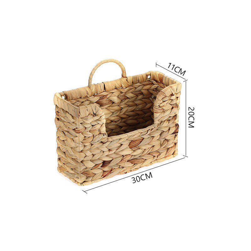 Woven Storage Basket with Handles Acalora