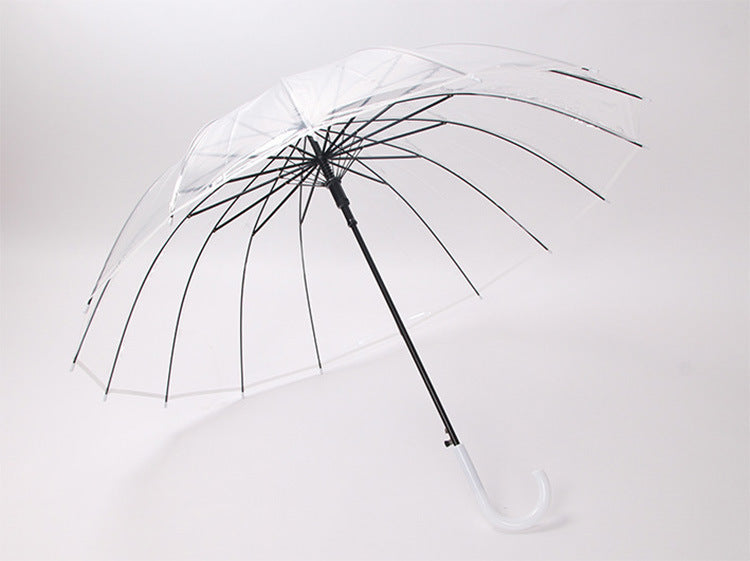 Women's Transparent Umbrella Bowlift