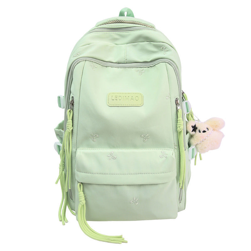 Casual embroidered school backpack Brehn