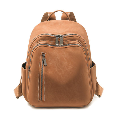 Stylish Leather Backpack Acalora