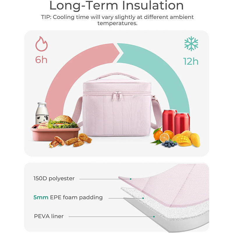 Insulated Lunch Box Cooler Bag Acalora