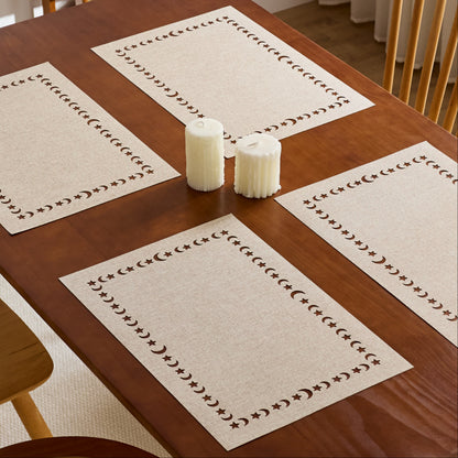Decorative Laser-Cut Table Placemats