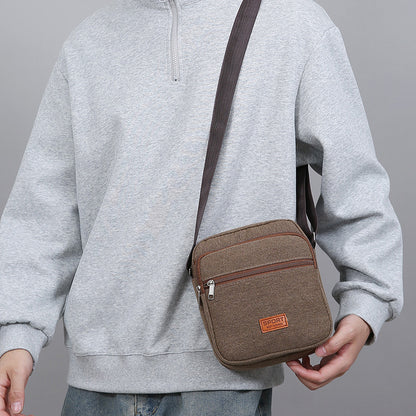 Versatile Canvas Crossbody Bag Acalora