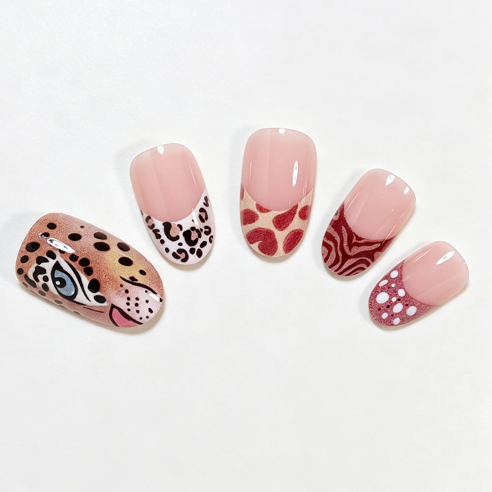 Safari Animal Theme Nail Art Set Acalora