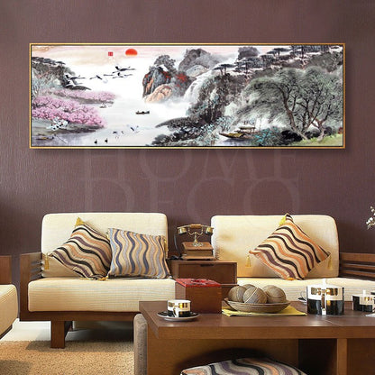 Calm Scenic Landscape Wall Art