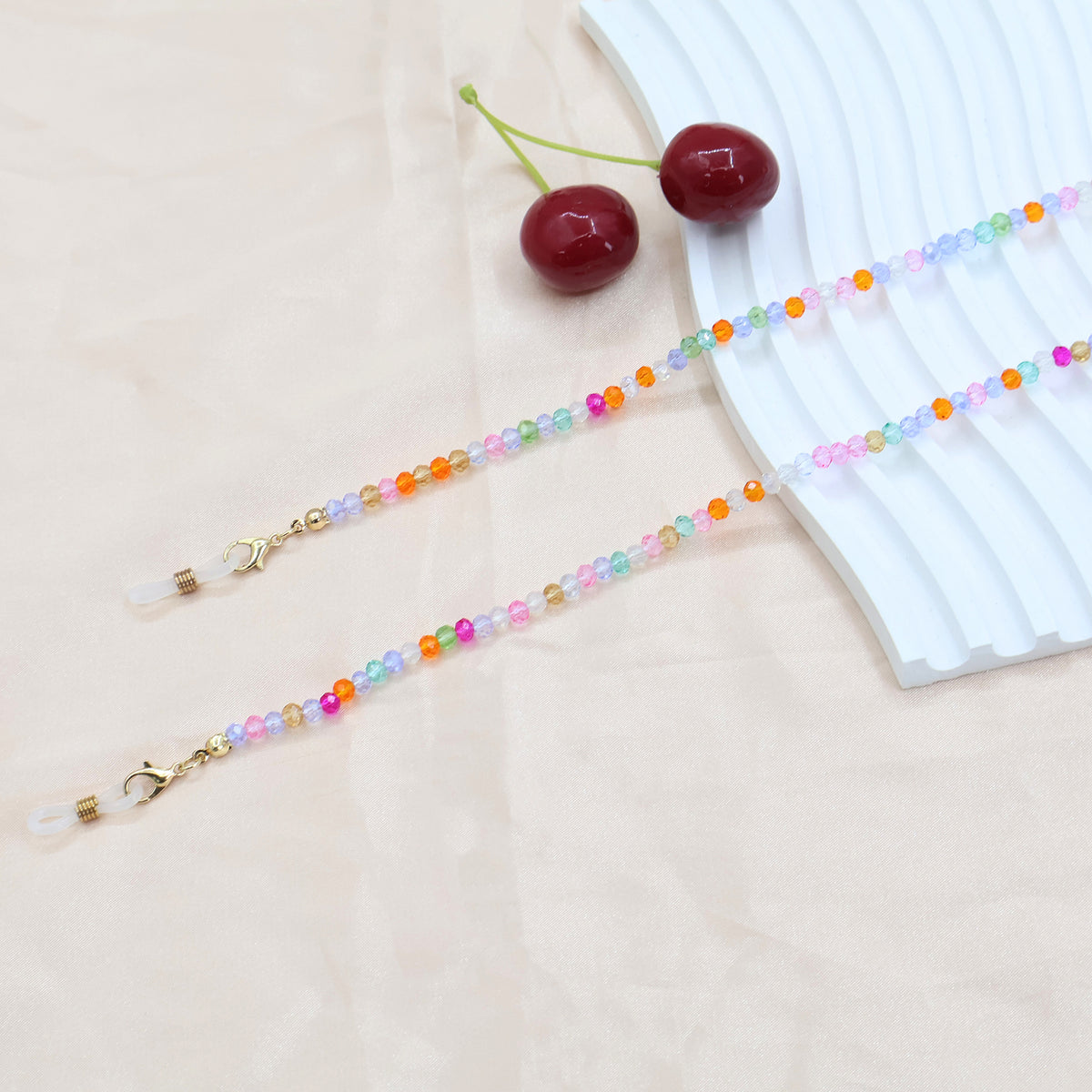 Colorful Beaded Eyewear Holder Chain Acalora