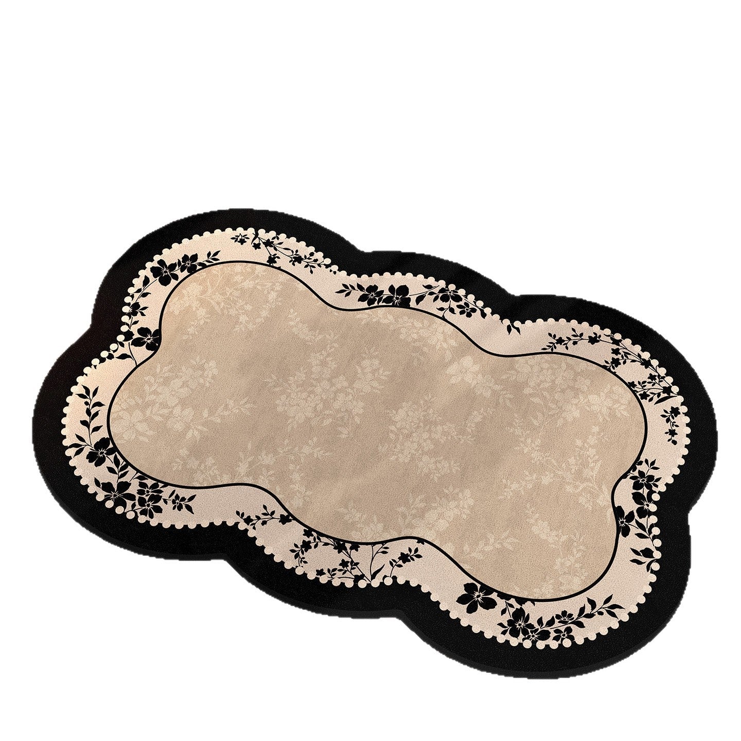 Floral Design Area Rug