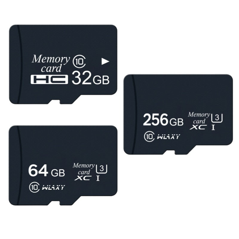 High-Capacity Class 10 MicroSD Card Set With SD Adapter Bowlift