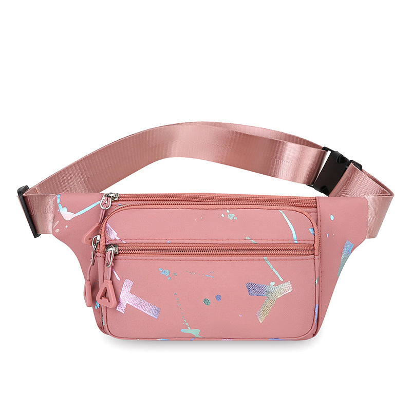 Trendy Graphic Design Waist Bag Acalora